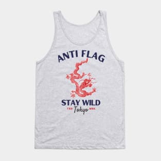 anti flag red dragon Tank Top